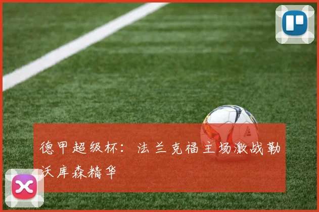 德甲超级杯：法兰克福主场激战勒沃库森精华